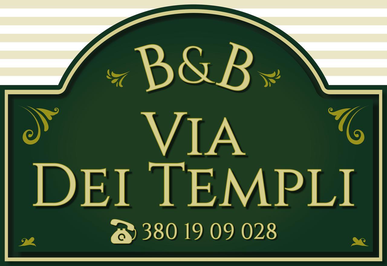 B&B Via Dei Templi Agrigento Exteriér fotografie